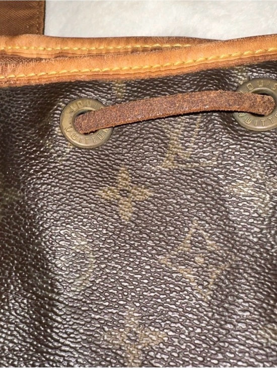 Louis Vuitton Montsouris GM Monogram Canvas Backpack with Tan Leather Trim main image 4